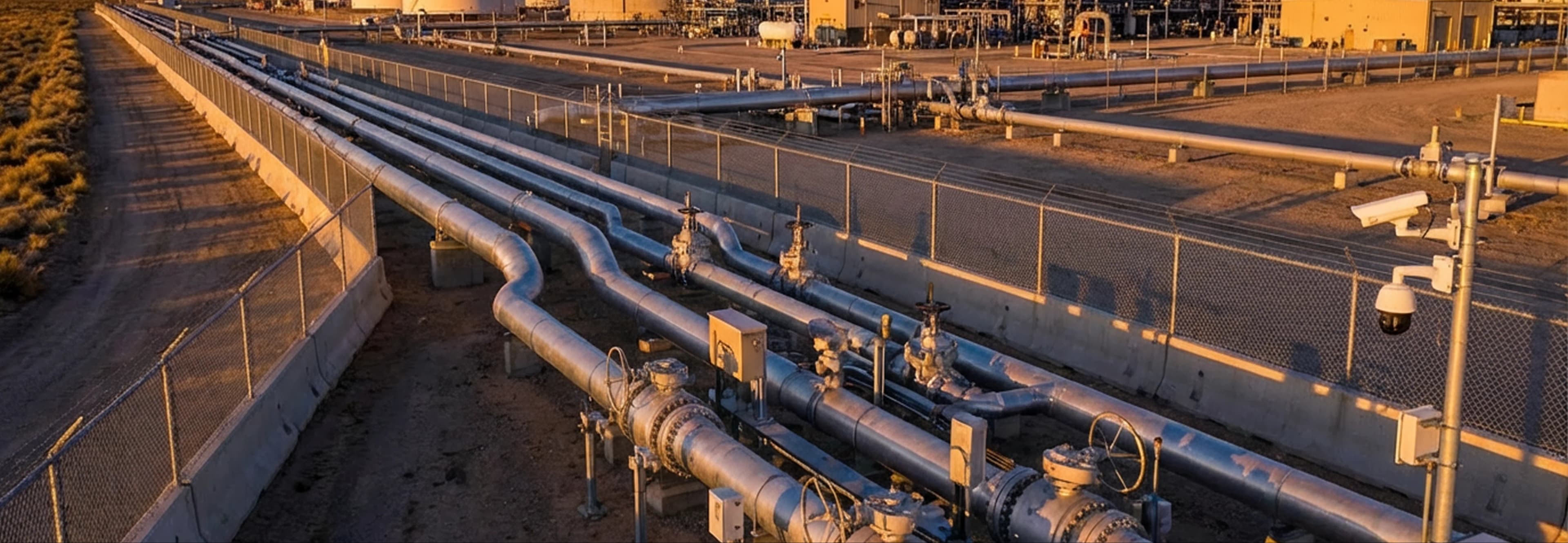 Oil and gas production facility